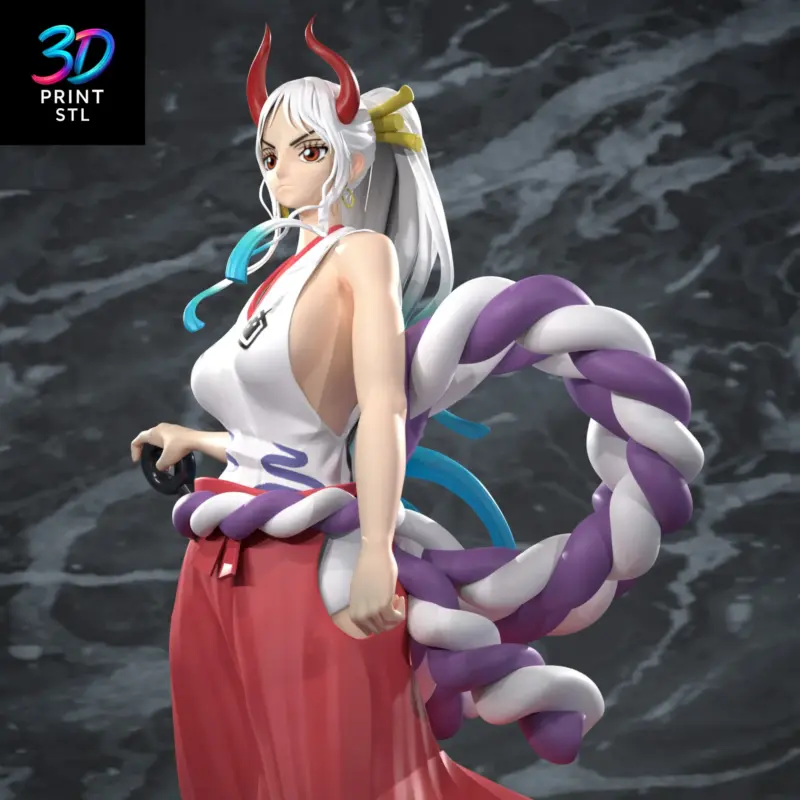 Yamato Figure One Piece | 3D Print Model | STL - Image 4
