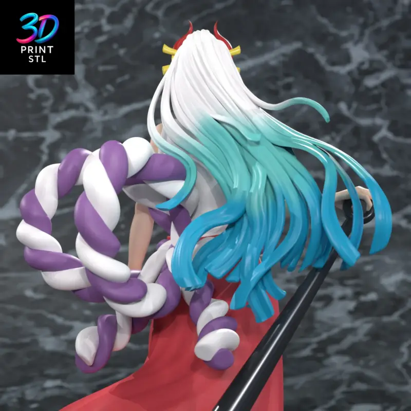 Yamato Figure One Piece | 3D Print Model | STL - Image 5