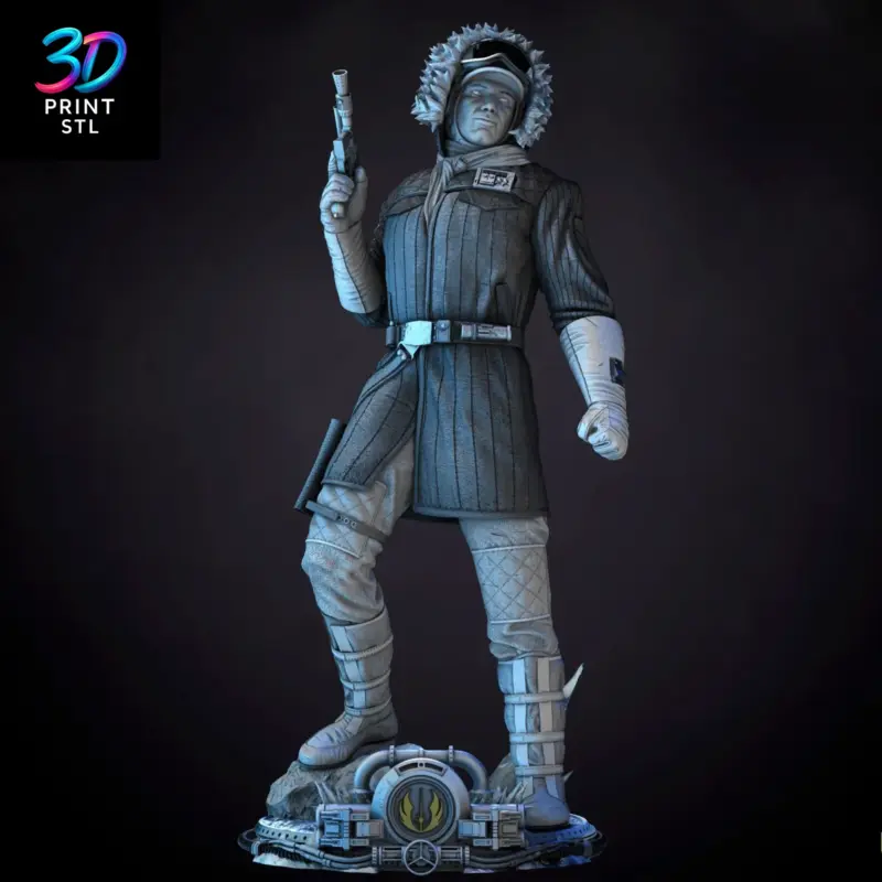 Han Solo Snow Suit Star Wars | STL for 3D Printers