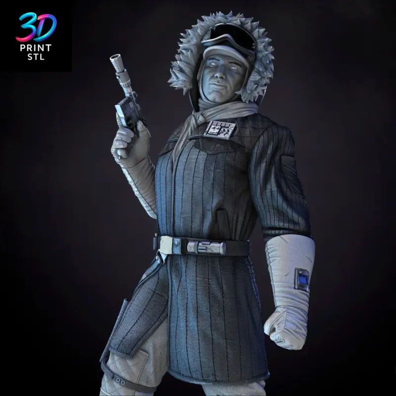 Han Solo Snow Suit Star Wars | STL for 3D Printers - Image 2