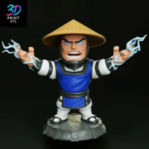 Lord Raiden Chibi Mortal Kombat | STL for 3D Printers