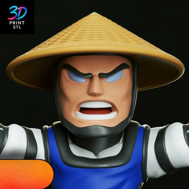 Lord Raiden Chibi Mortal Kombat | STL for 3D Printers - Image 2