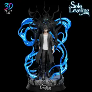 Sung Jinwoo & Beru Diorama Solo Leveling | 3D Print Model | STL