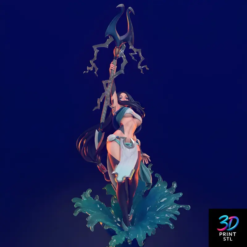 Sadeena | 3D Print File | STL - Image 2