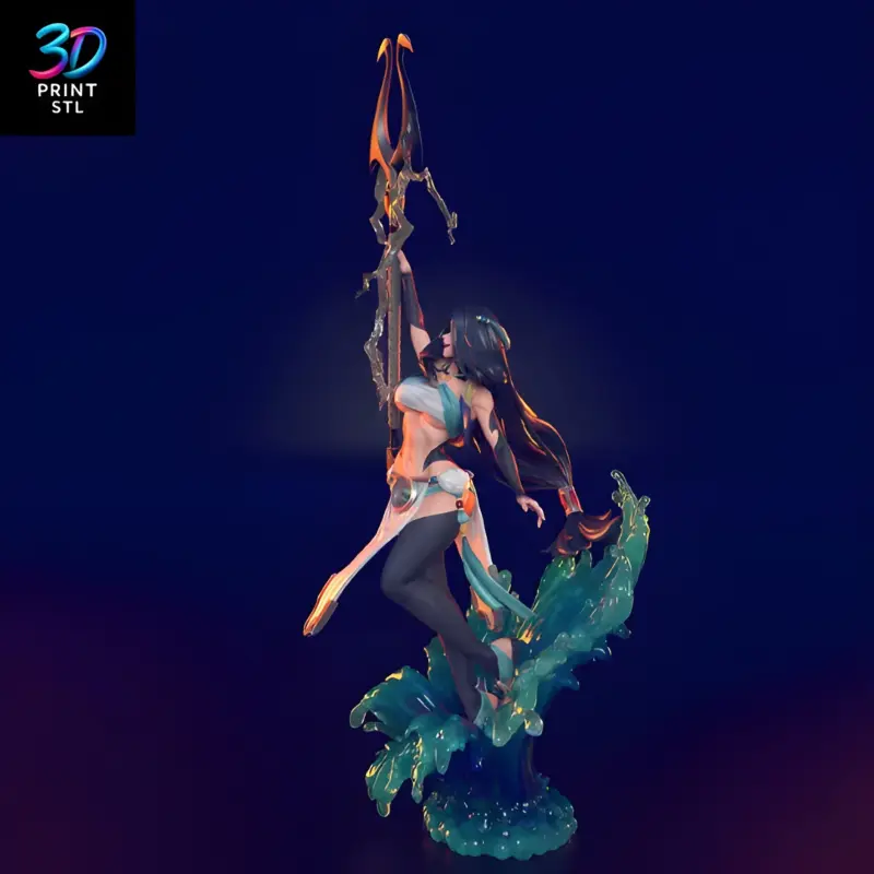 Sadeena | 3D Print File | STL - Image 4