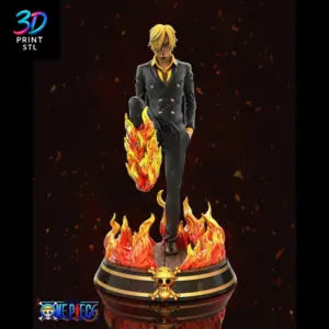 Sanji Figure One Piece | STL for 3D Printers