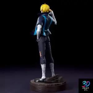 Sanji Straw-Hat Chef Statue | STL 3D Print File