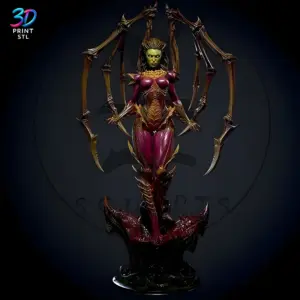 Sarah Kerrigan StarCraft | STL for 3D Printers