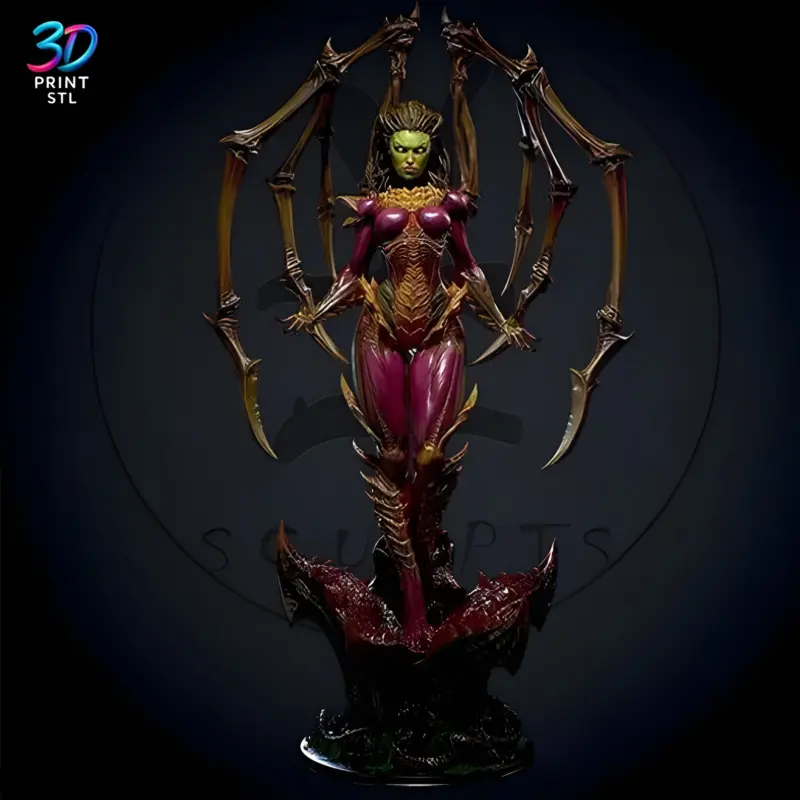 Sarah Kerrigan StarCraft | STL for 3D Printers