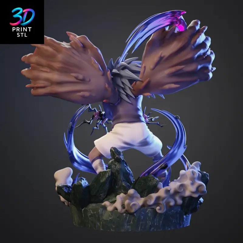 Sasuke Cursed Mark Figure Naruto | 3D Print File | STL - Image 3