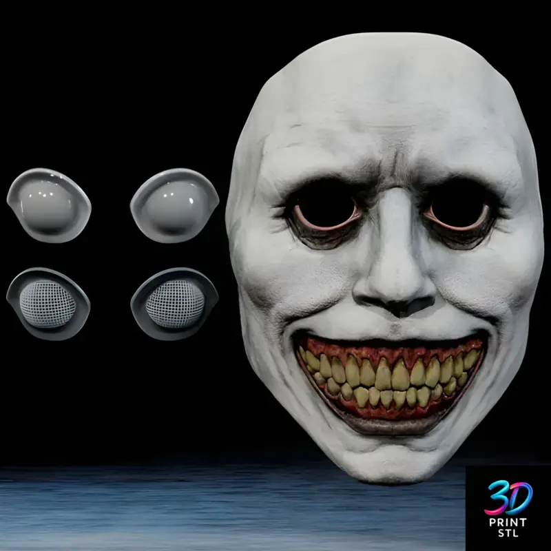 Scary Mask | STL for 3D Printers - Image 2