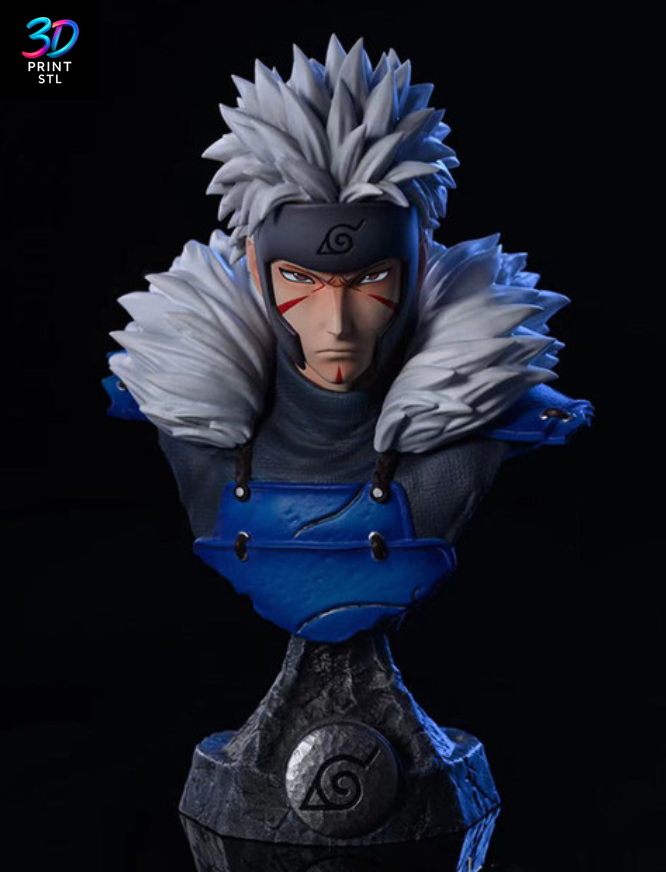 Senju Tobirama Bust Naruto | STL for 3D Printers