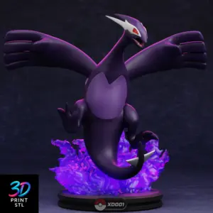 Shadow Lugia Figure Pokémon | STL File for 3D Printing