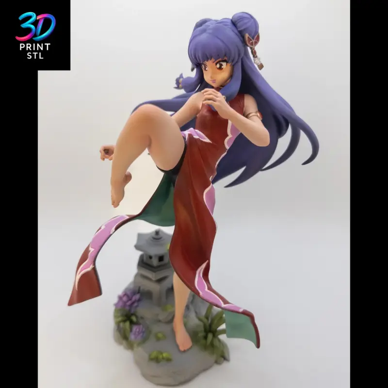 Shampoo Figure Ranma ½ | 3D Print Model | STL