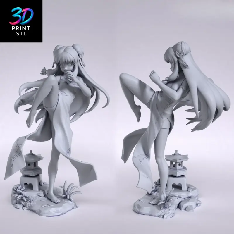 Shampoo Figure Ranma ½ | 3D Print Model | STL - Image 4