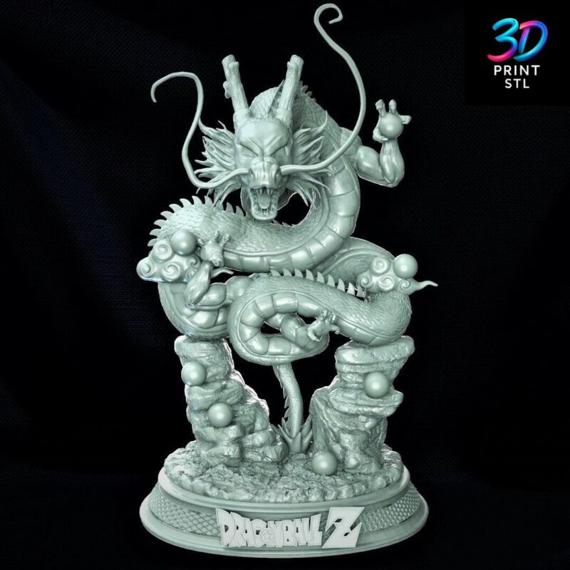 Shenron and Goku Dragon Ball Z | 3D Print File | STL - Image 6