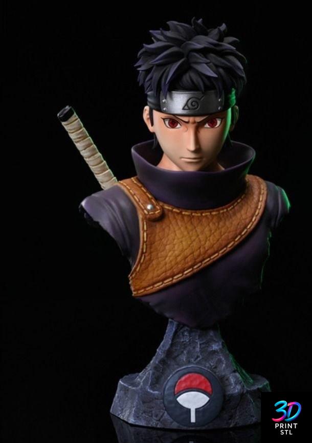 Shisui Bust Naruto | 3D Print File | STL