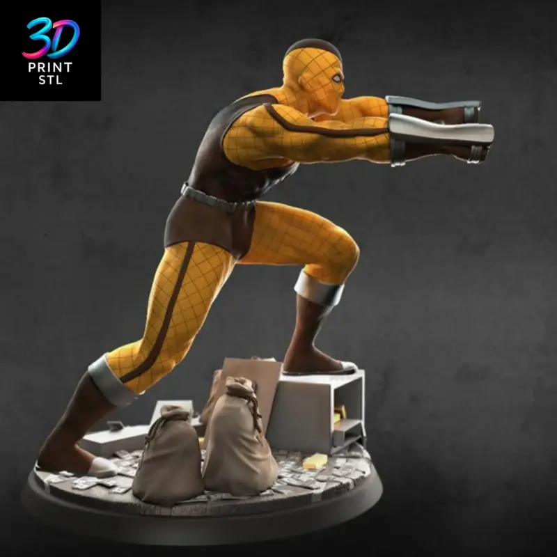 Shocker Figure Marvel | STL for 3D Printers - Image 2