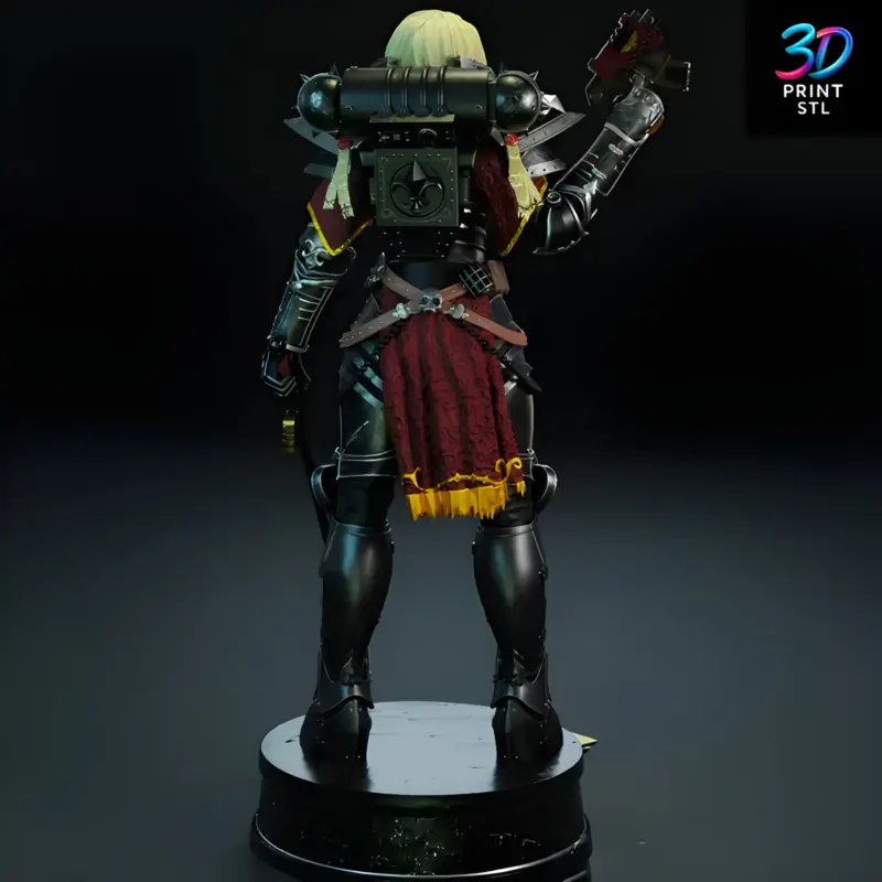 Sister of Battle Warhammer 40K | STL for 3D Printers - Image 3
