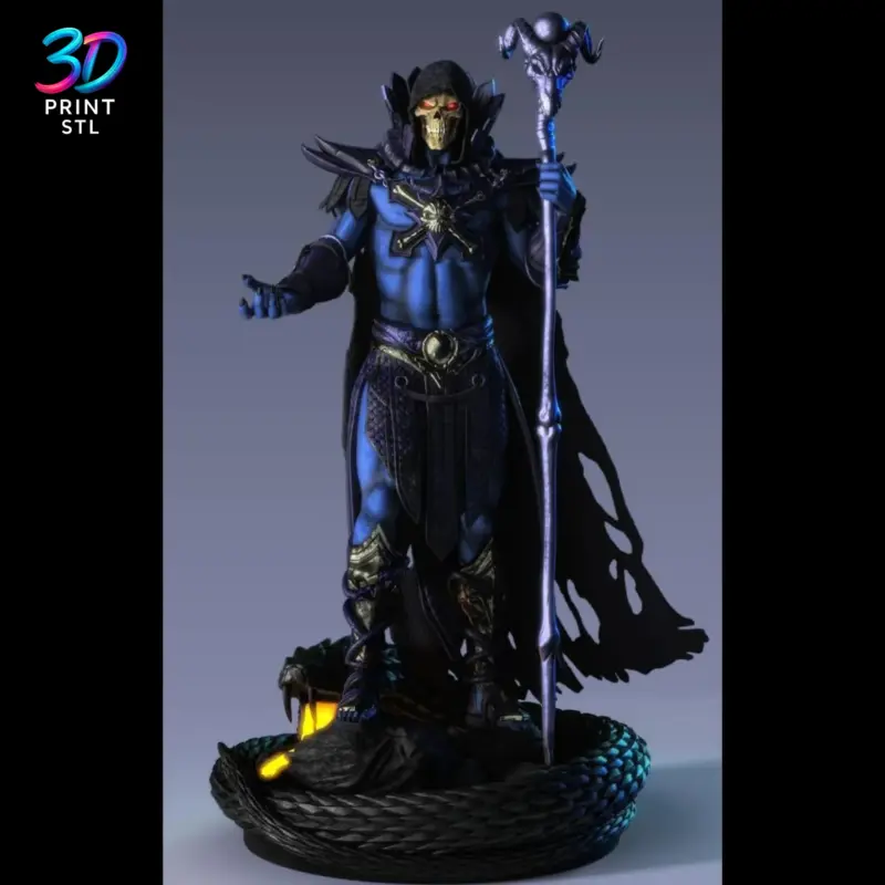 Skeletor Masters of the Universe | STL File for 3D Printing