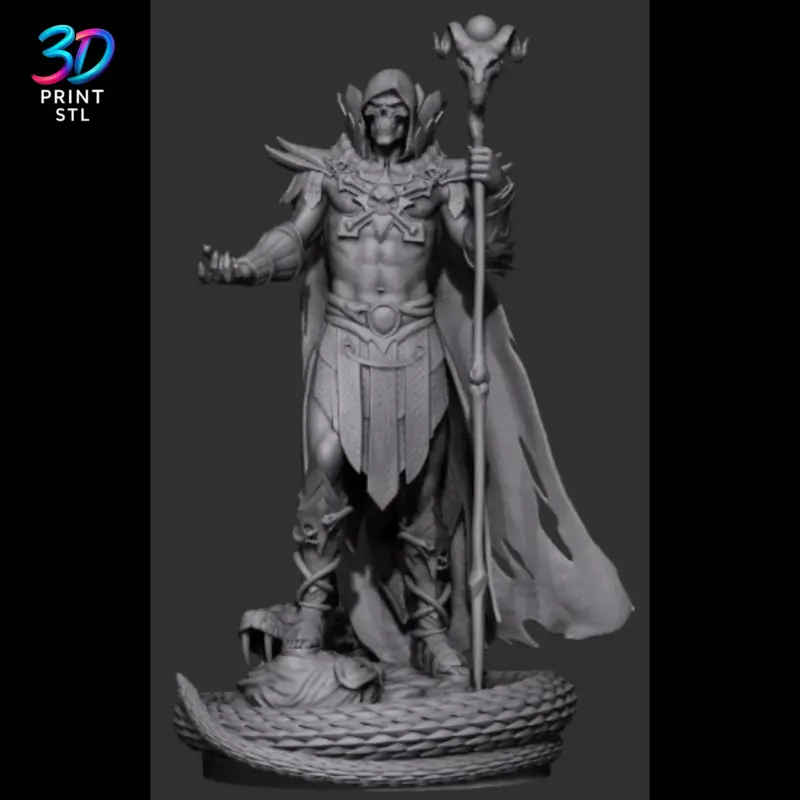 Skeletor Masters of the Universe | STL File for 3D Printing - Image 2