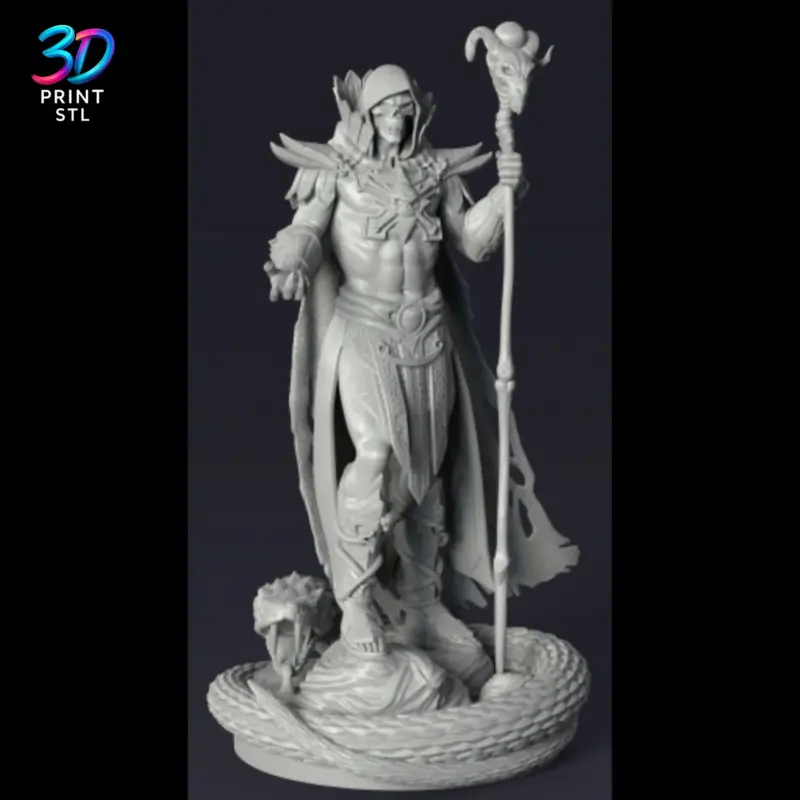 Skeletor Masters of the Universe | STL File for 3D Printing - Image 3