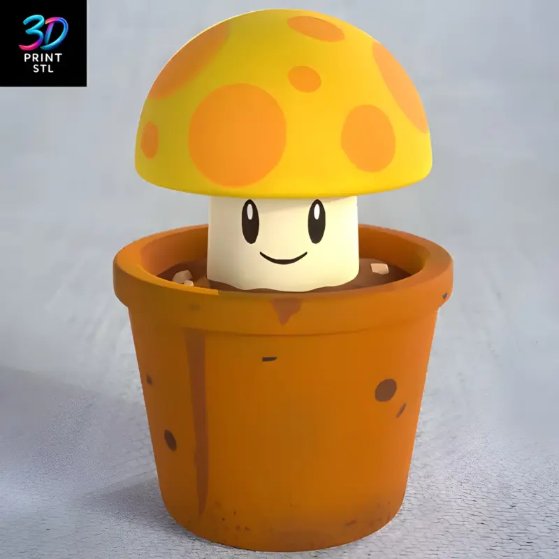 Solar Mushroom | 3D Print File | STL