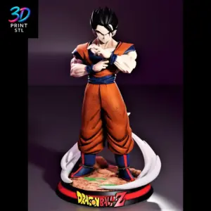 Son Gohan Figure Dragon Ball Z | 3D Print Model | STL