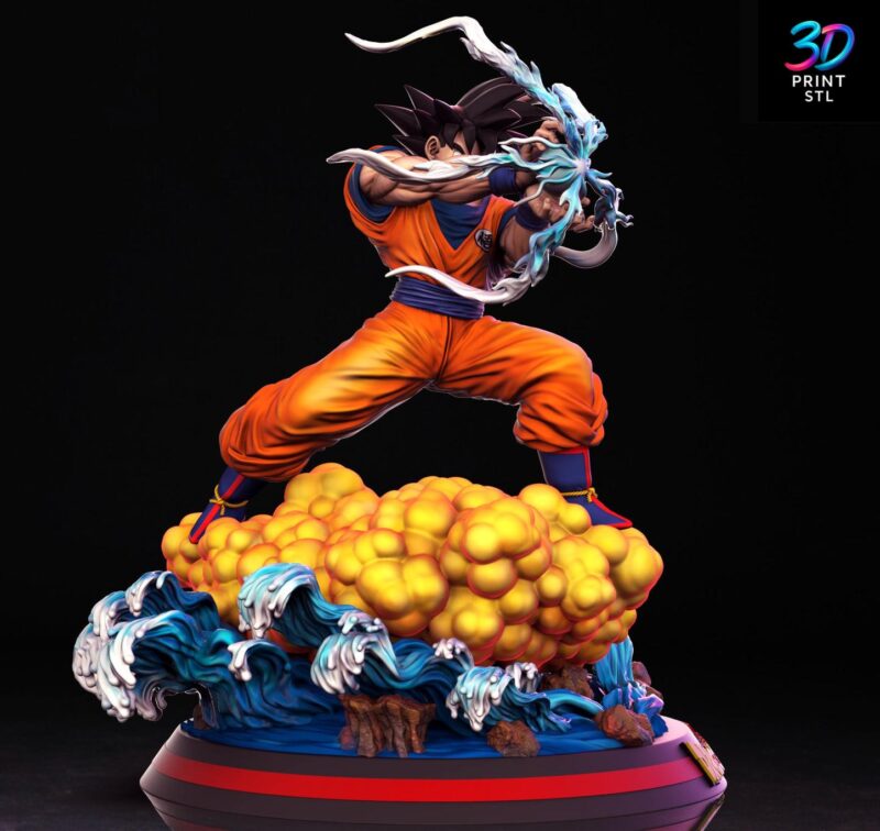 Son Goku Dragon Ball Z | 3D Print File | STL - Image 2