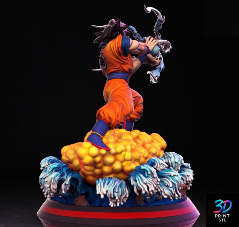 Son Goku Dragon Ball Z | 3D Print File | STL - Image 3