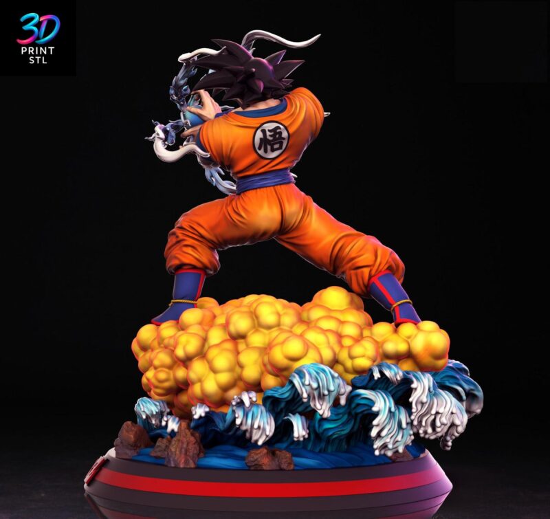 Son Goku Dragon Ball Z | 3D Print File | STL - Image 4