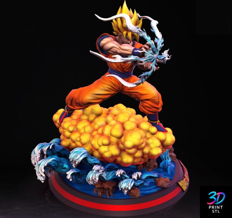 Son Goku Dragon Ball Z | 3D Print File | STL - Image 5