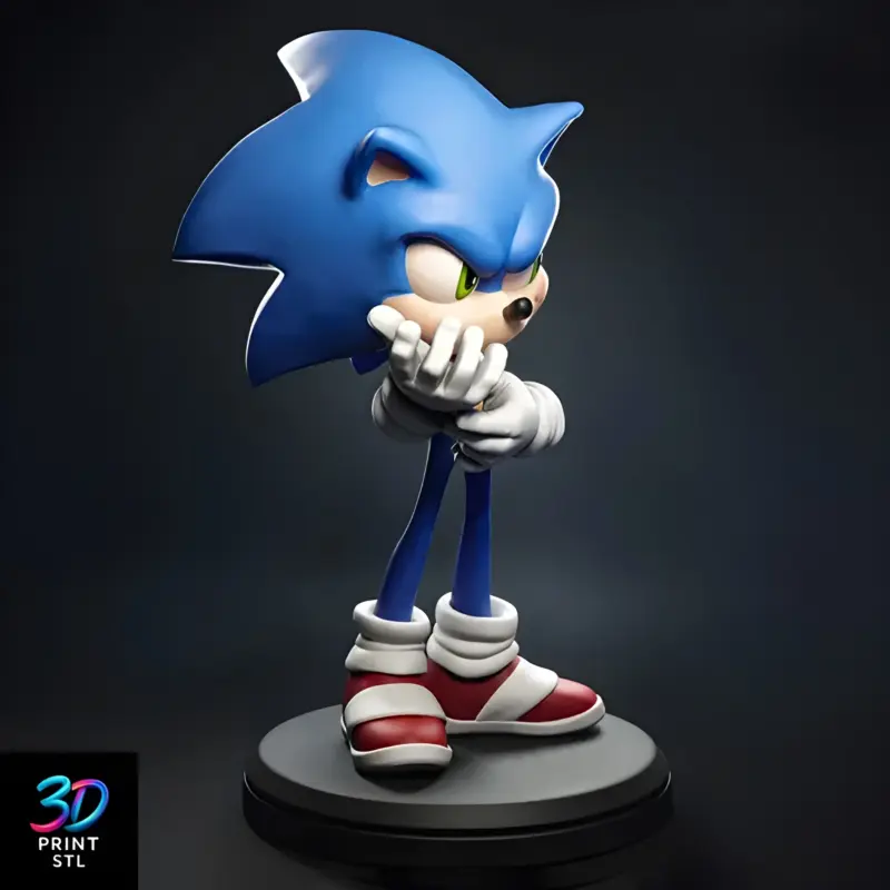 Sonic | 3D Print File | STL
