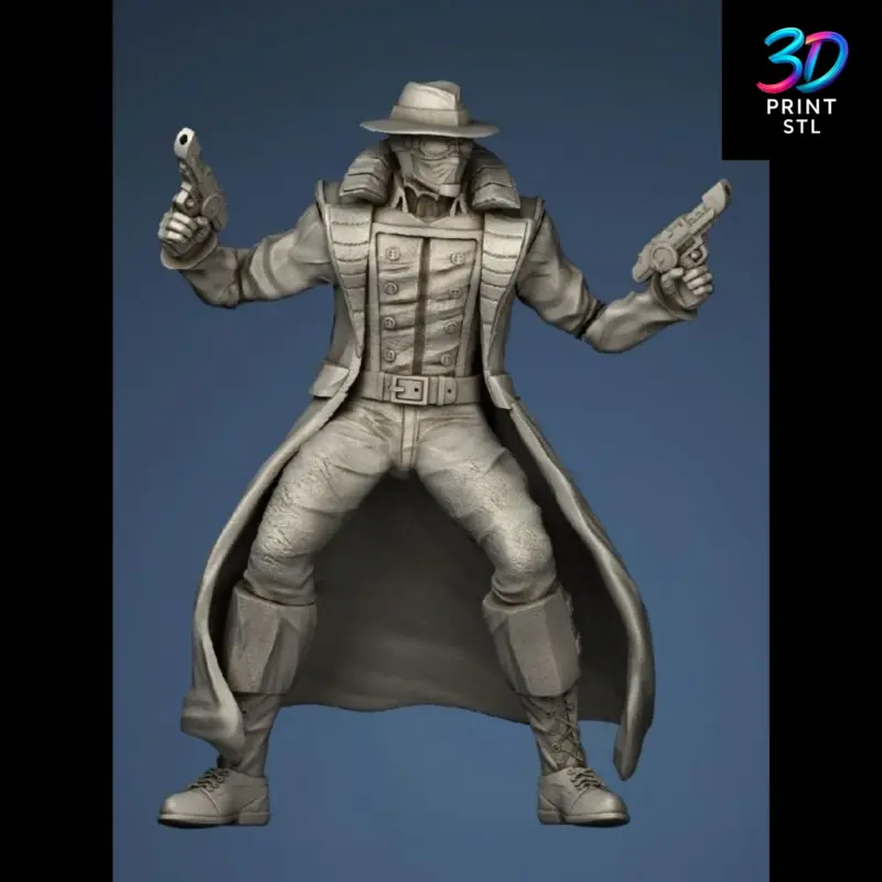 Spider-Man Noir Figure Marvel | 3D Print File | STL - Image 4