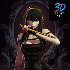 Thorn Princess Yor Statue | Spy x Family STL 3D Print File