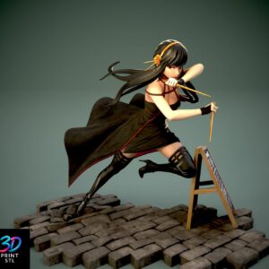 Yor Forger Combat Stance | Spy x Family 3D Print STL