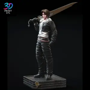 Squall Leonhart Figure Final Fantasy VIII | 3D Print Model | STL