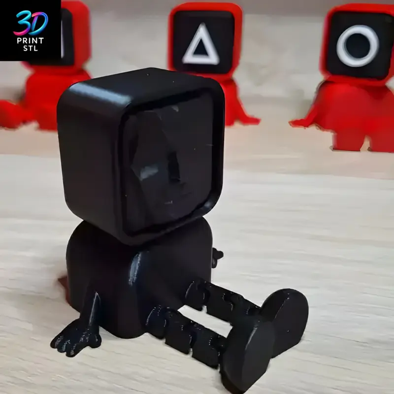 Black Squid Game | 3D Print File | STL