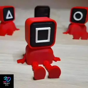 Square Squid Game | STL for 3D Printers