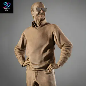 Stan Lee | 3D Print File | STL