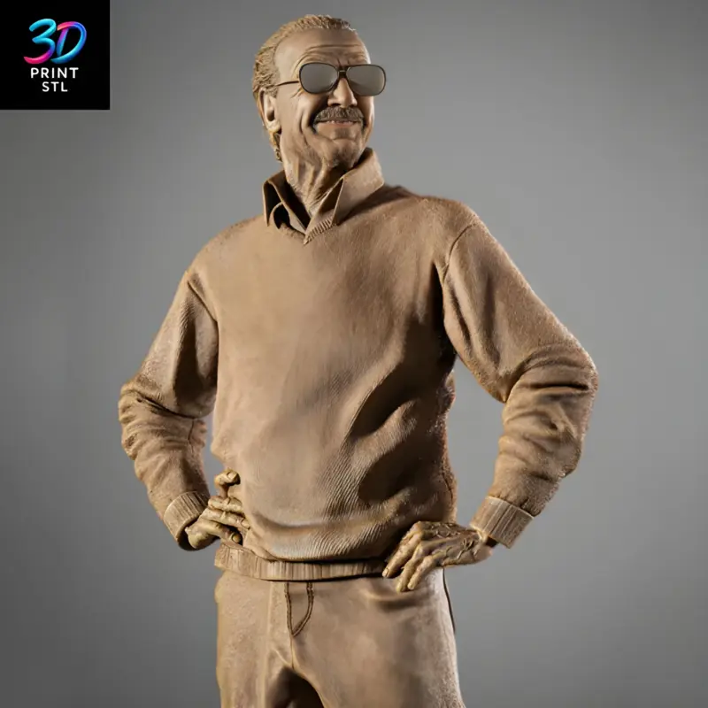 Stan Lee | 3D Print File | STL