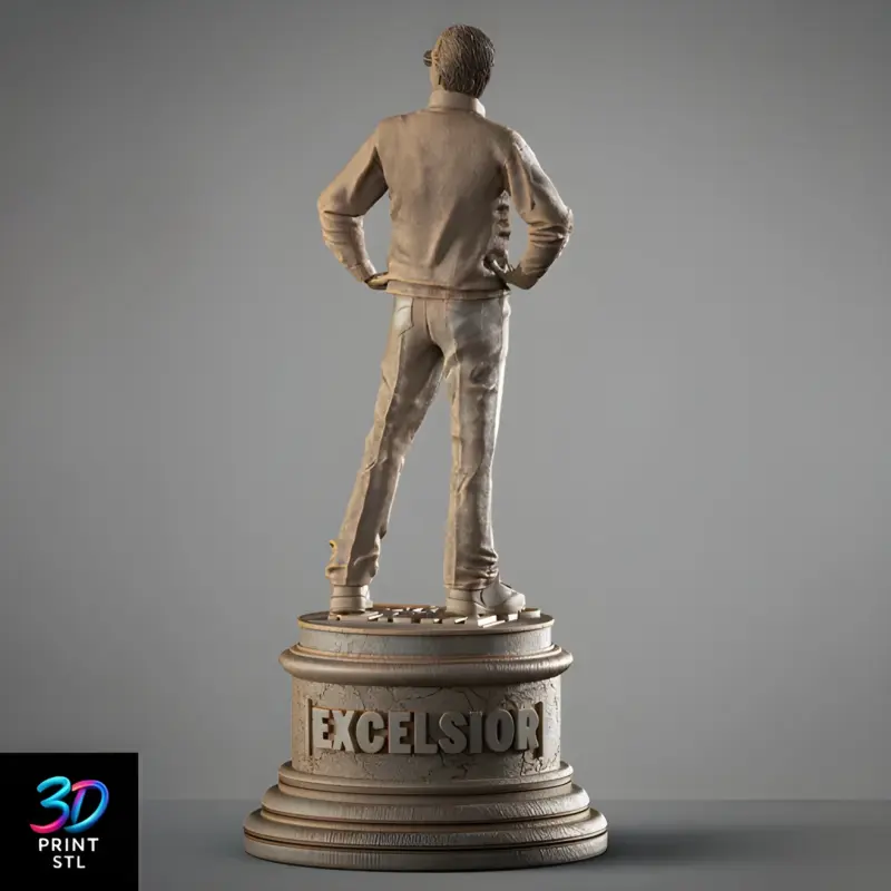 Stan Lee | 3D Print File | STL - Image 2