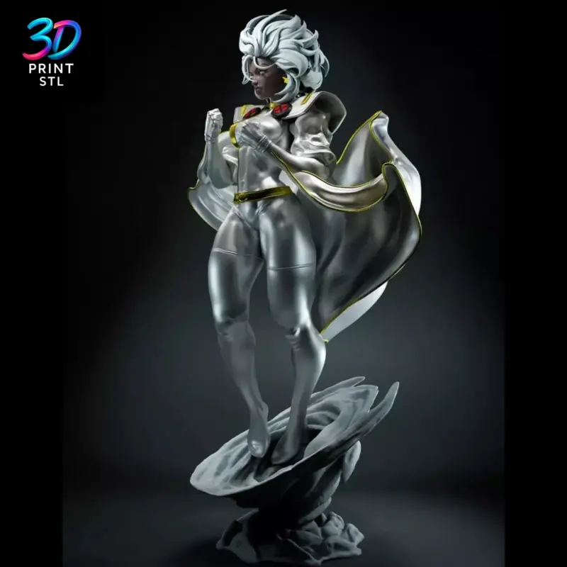 Storm Figure X-Men | 3D Print File | STL - Image 2