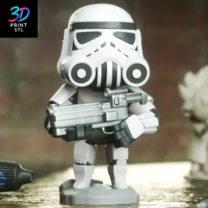 Stormtrooper Chibi Star Wars | STL for 3D Printers