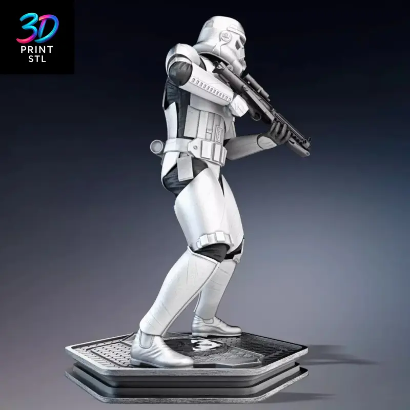 Stormtrooper Star Wars | 3D Print File | STL - Image 3