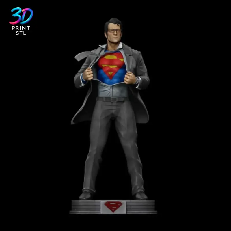 Superman Clark Kent Figure DC | 3D Print File | STL