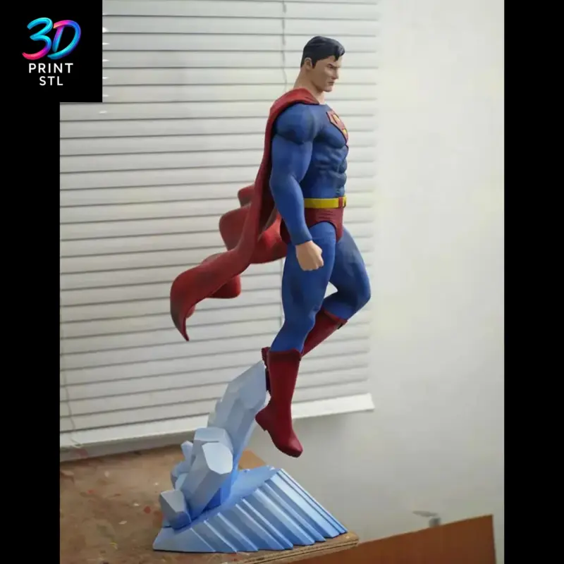 Superman DC Comics | 3D Print Model | STL - Image 2