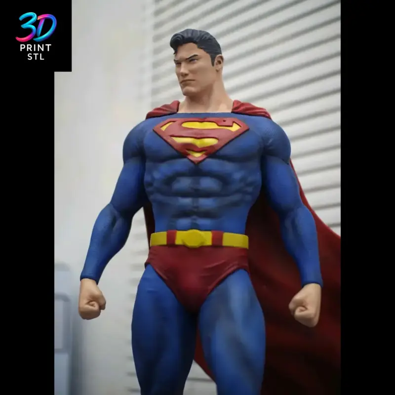 Superman DC Comics | 3D Print Model | STL - Image 3