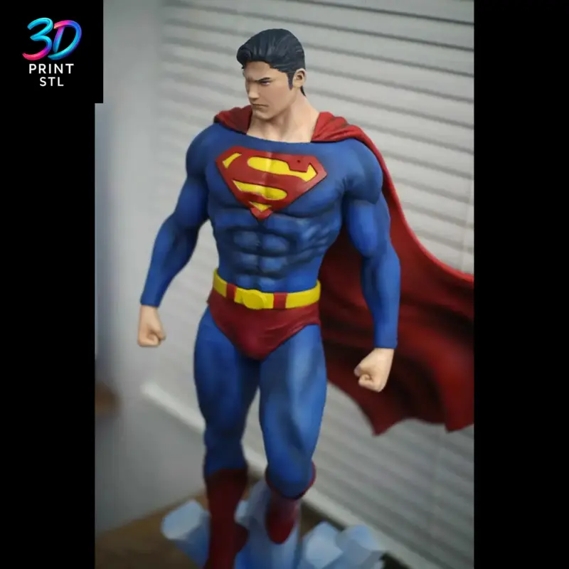 Superman DC Comics | 3D Print Model | STL - Image 4