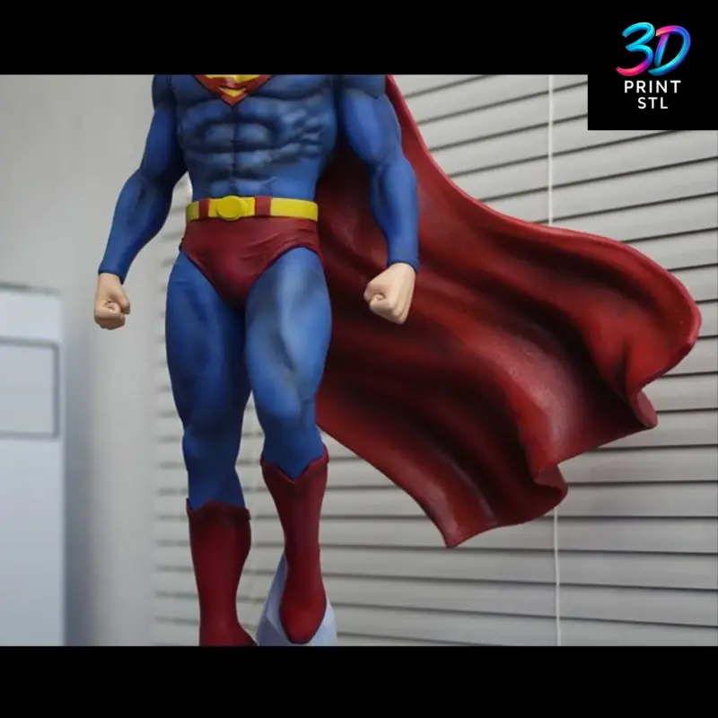 Superman DC Comics | 3D Print Model | STL - Image 5
